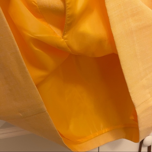 Liz Claiborne Short Sleeve Yellow Sheath Dress - Picture 12 of 12